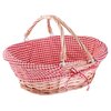 Vintiquewise Wicker Picnic Basket with Drop-Down Handles - Perfect as Gift basket for all Occasions QI003055R